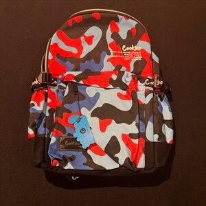 Cookies Smell Proof Off The Grid Backpack Blue Camo Pattern
